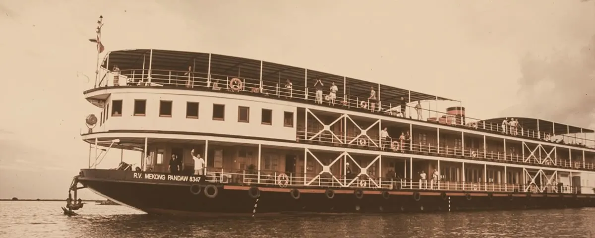 First on the Mekong: Pandaw's inaugural voyage from Saigon to Angkor, 2002 by Barry Broman