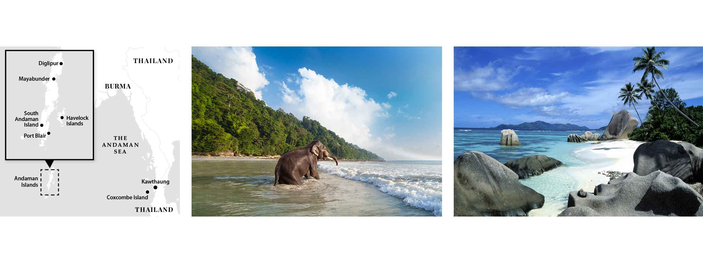 The Andaman Islands in the Mergui Archipelago, Burma