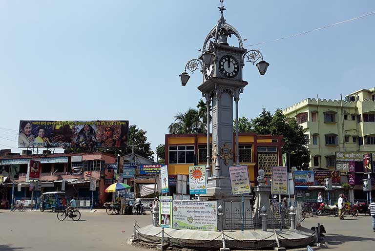 Ghorir More Edwardian clock tower