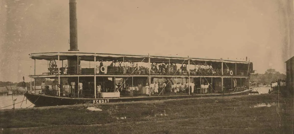 The Irrawaddy Steamer