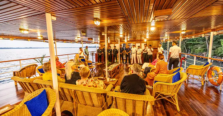 Onboard RV Kochi Pandaw