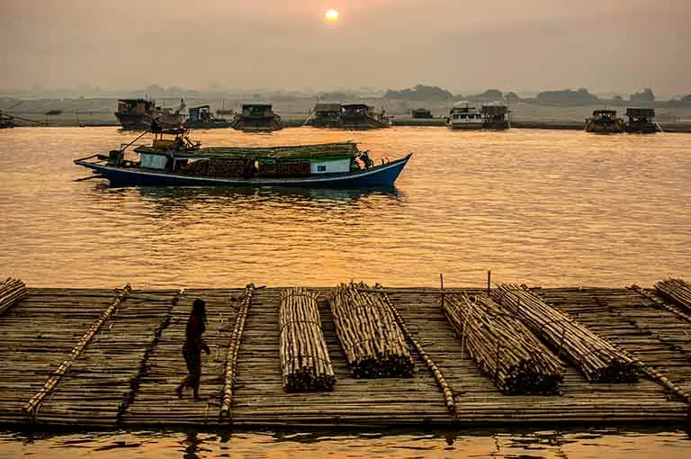 Minhla and Gwechaung View