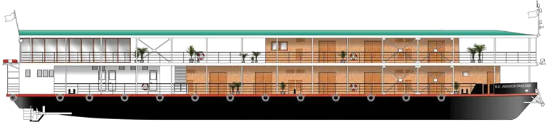 RV Angkor Pandaw Illustration