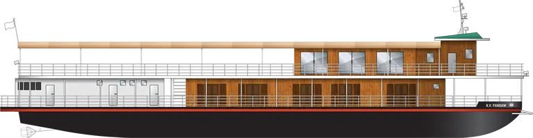 RV Laos Pandaw Illustration