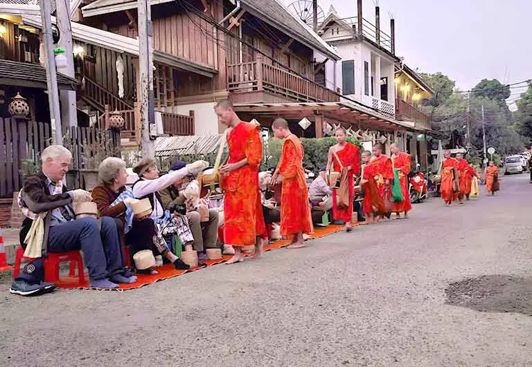 Luang Prabang monks  2
