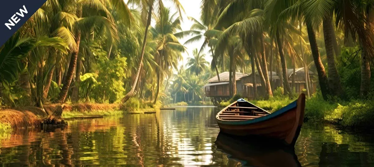 THE KERALA BACKWATERS